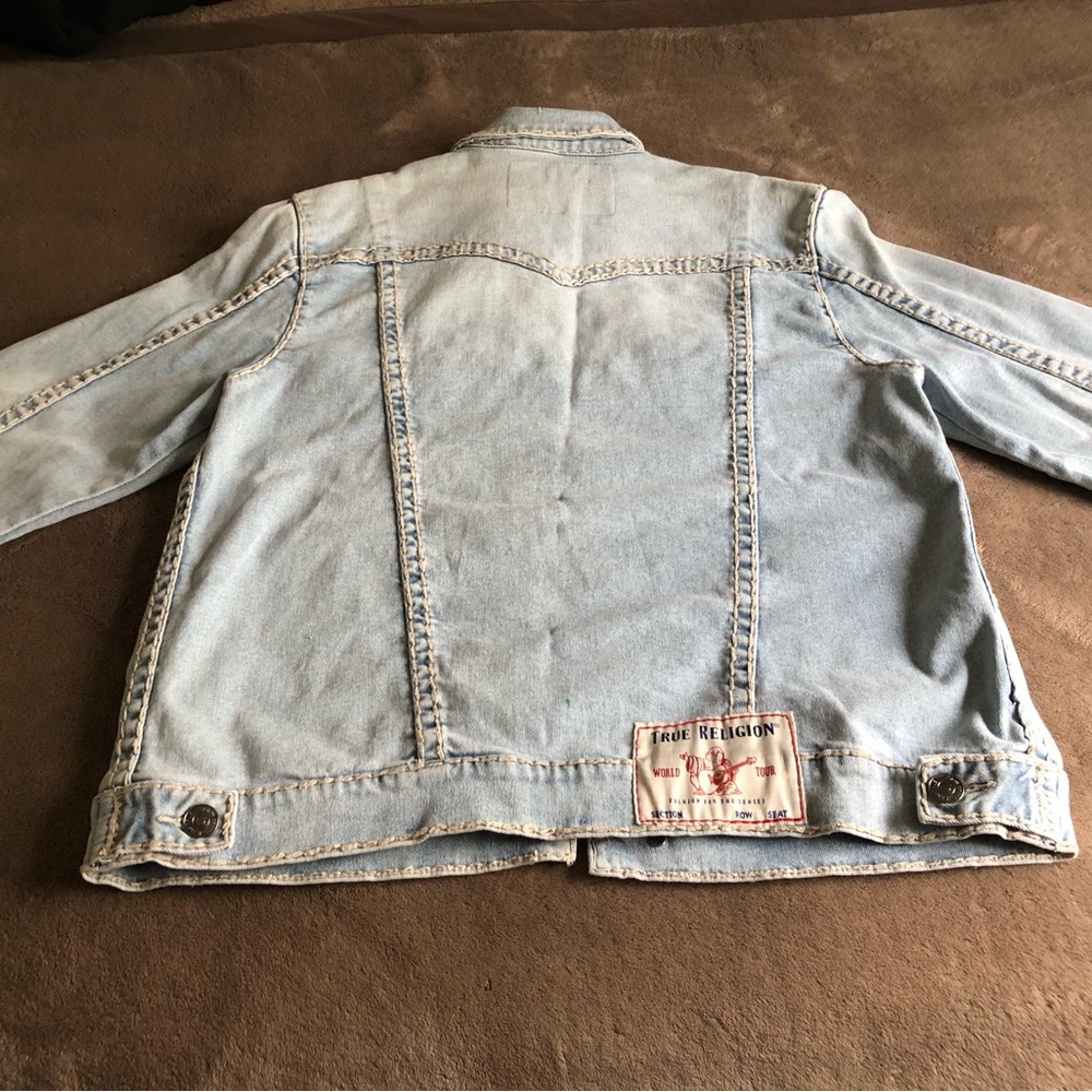 True Religion Light Blue Denim Jacket - Men's Casual Trucker